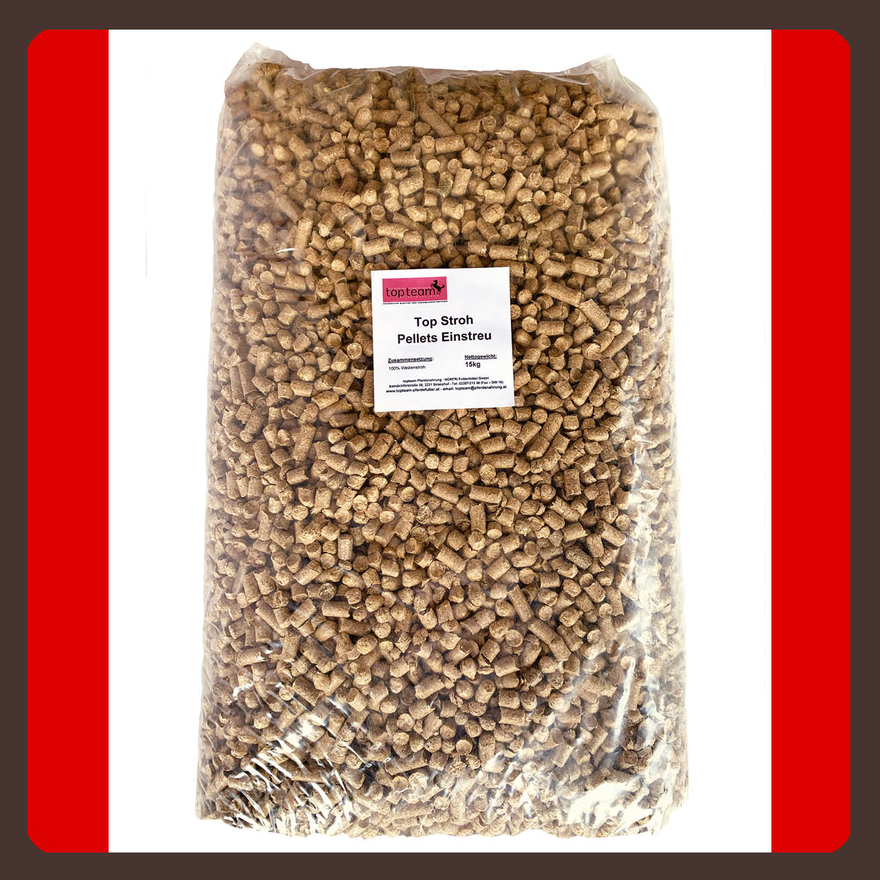 Stroh store Pellets